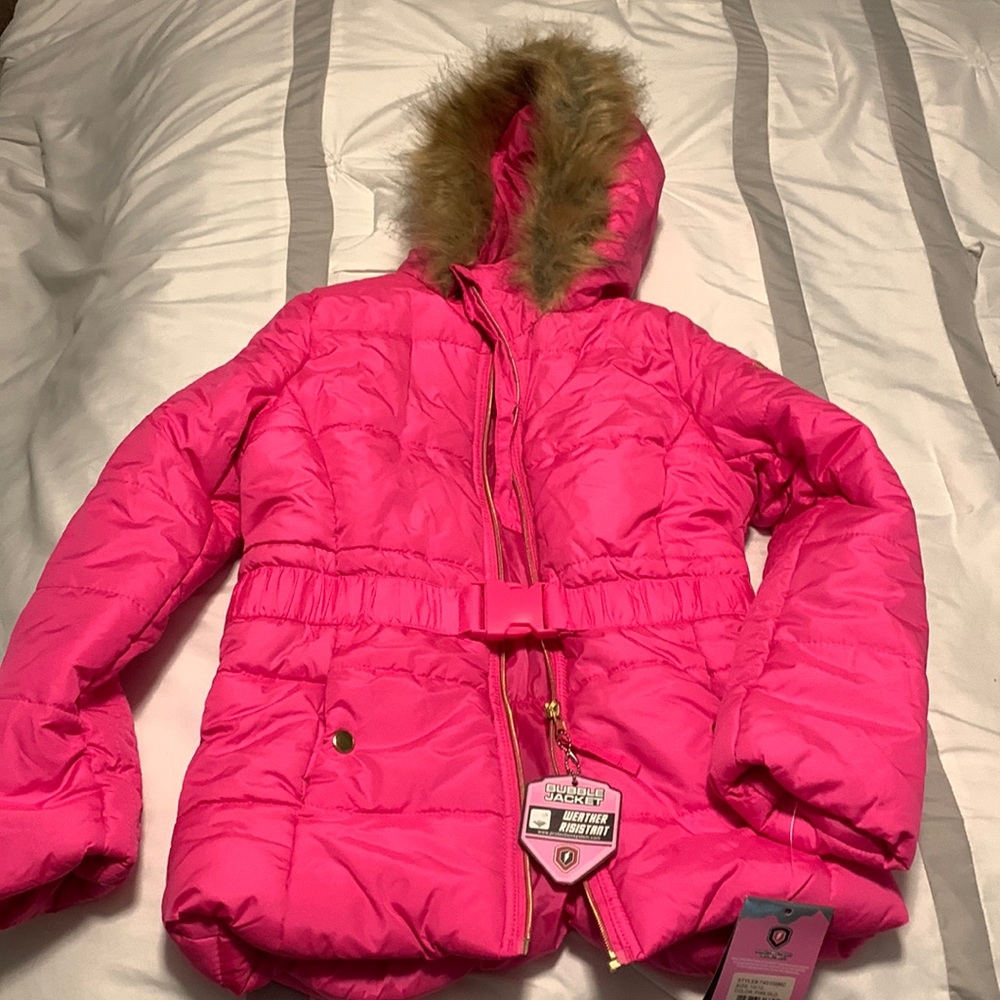 Girls puffer winter jacket nwt